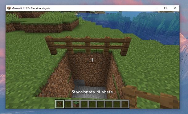 Staccionate Minecraft