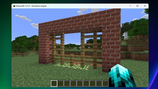 Cancello automatico pistoni Minecraft Java