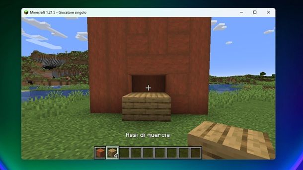 Assi di quercia Minecraft