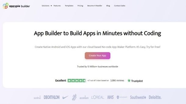 Come creare un'app senza saper programmare