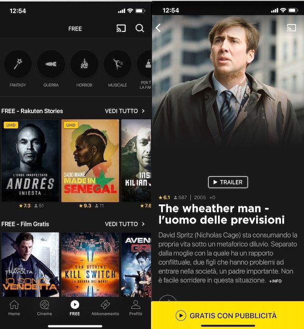 Come guardare Rakuten TV gratis