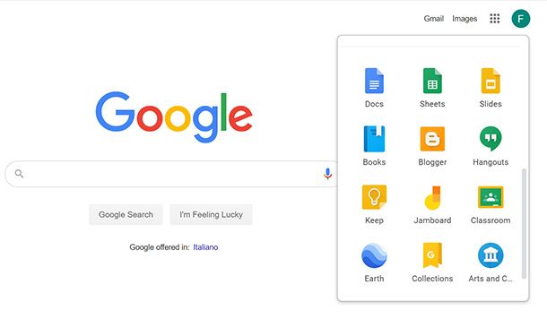 Come accedere a G Suite for Education da insegnante