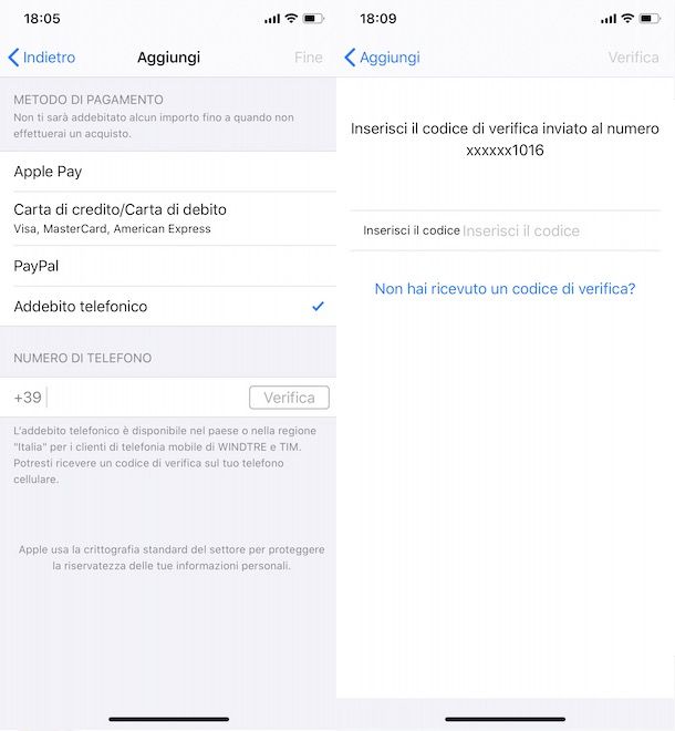 Come caricare App Store con credito telefonico