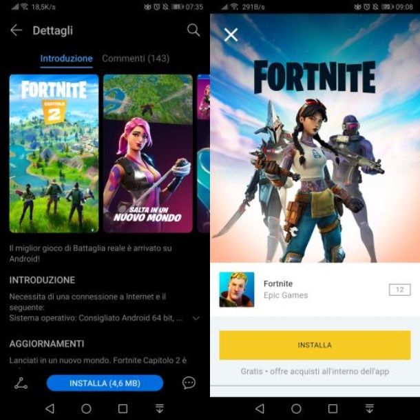 Huawei Fortnite