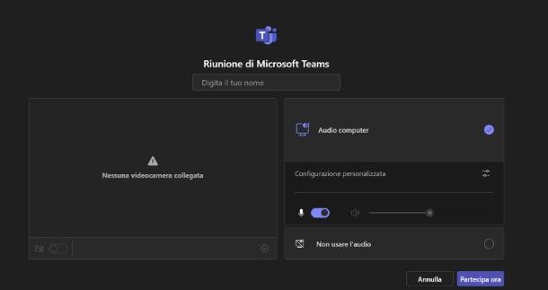 Come accedere a Microsoft Teams come ospite