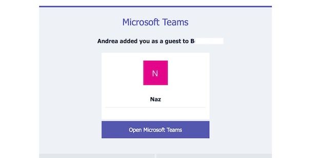 Accedere a Microsoft Teams come ospite