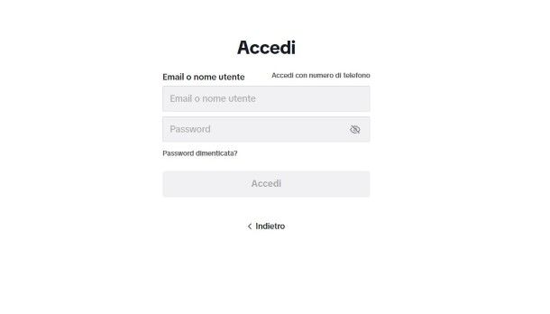 Come recuperare account TikTok senza email e numero