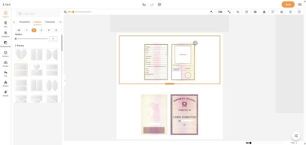 Come scannerizzare carta d'identità sulla stessa pagina
