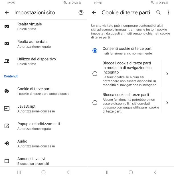 Chrome Android