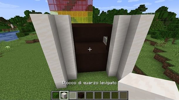 Blocco quarzo levigato Minecraft