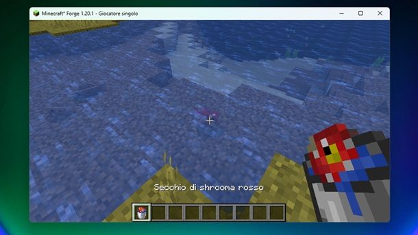 Nuovi pesci Minecraft shrooma rosso