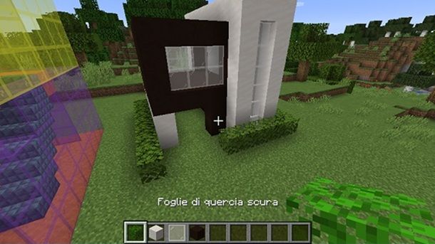 Foglie di quercia scura Minecraft