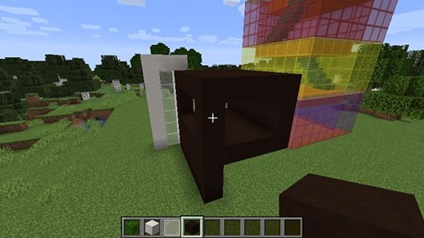 Muro laterale e tetto Minecraft
