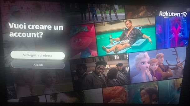 Rakuten TV su Smart TV