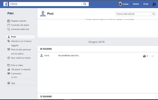 Post Facebook