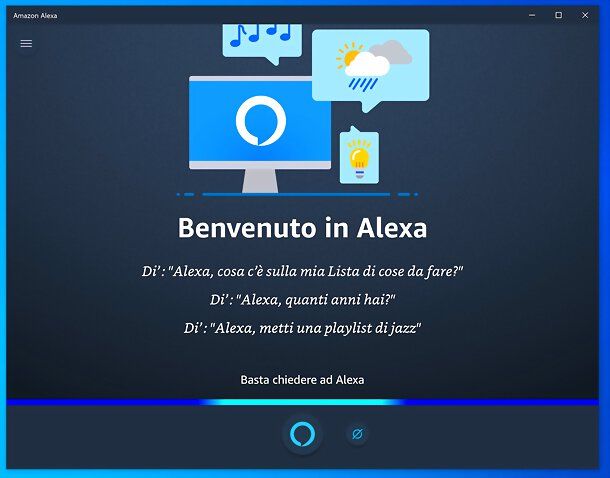 Alexa per Windows 10