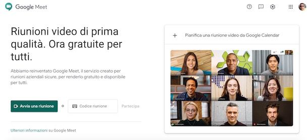 Come fare un webinar con Google Meet