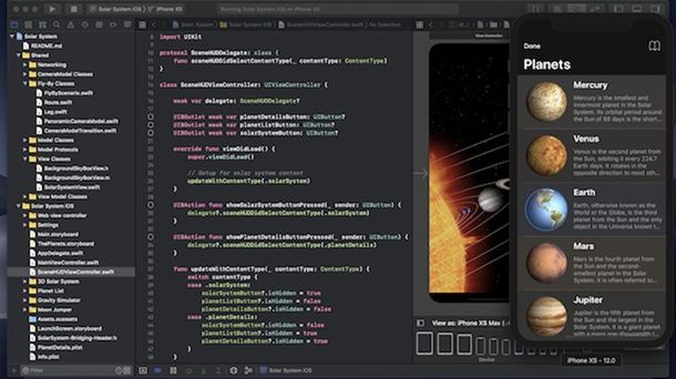 Sviluppo app iOS in corso