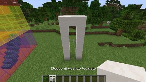 Blocco di quarzo levigato Minecraft