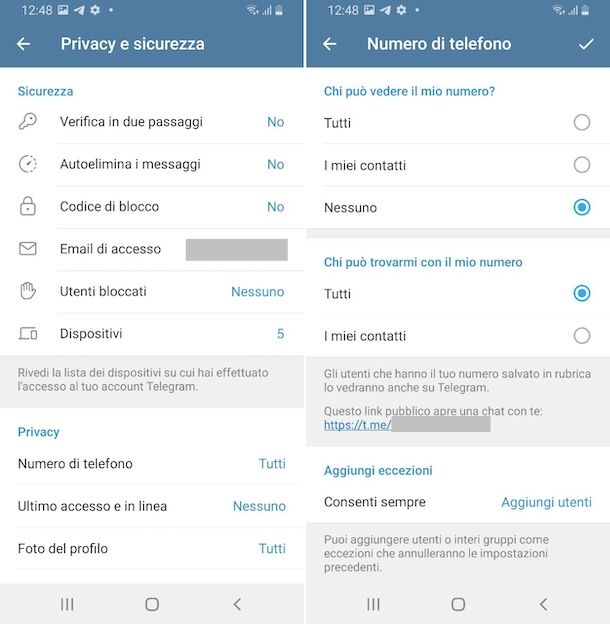 Telegram Android