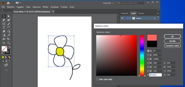 colorare su Illustrator