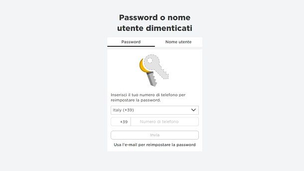 Come recuperare la password di Roblox senza email