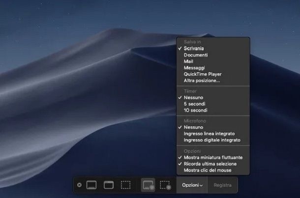 Istantanea Schermo è la soluzione integrata e gratuita per registrare lo schermo su Mac