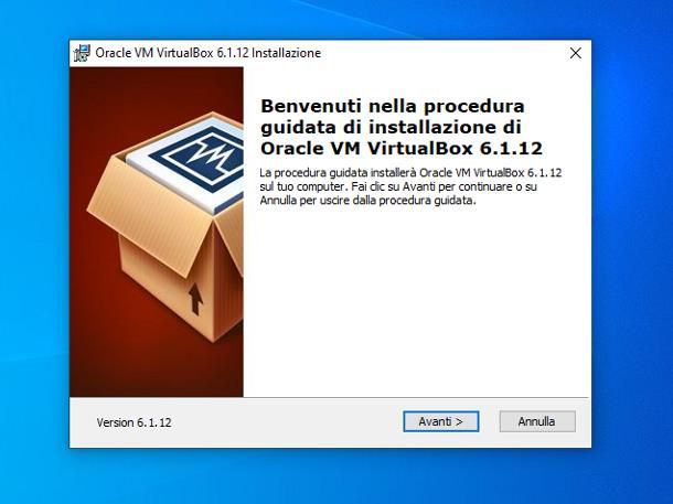 Come installare VirtualBox