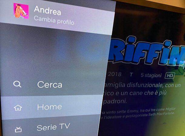 Cambiare account Netflix su Apple TV