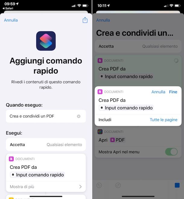 PDF Comandi rapidi