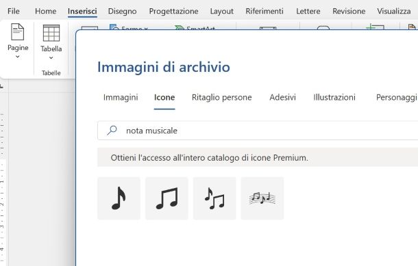 Come inserire note musicali in Word