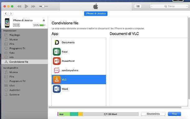 Come trasferire file da PC ad iPhone