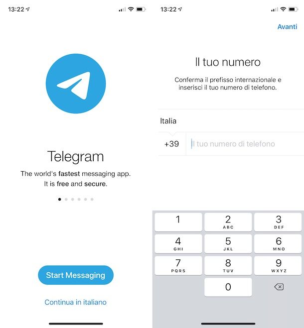 Telegram iOS