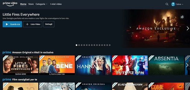 Prime Video su PC