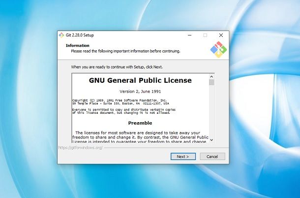 Installare Git su Windows