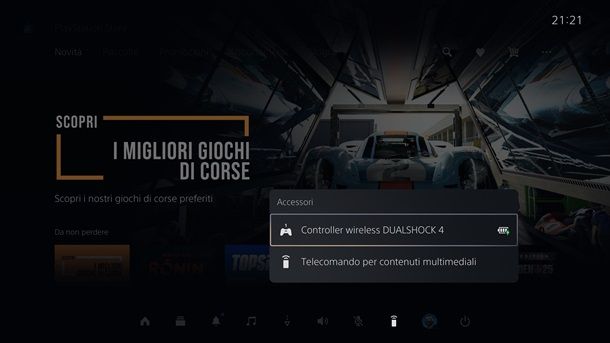 Come attivare il Bluetooth sul joystick PS4