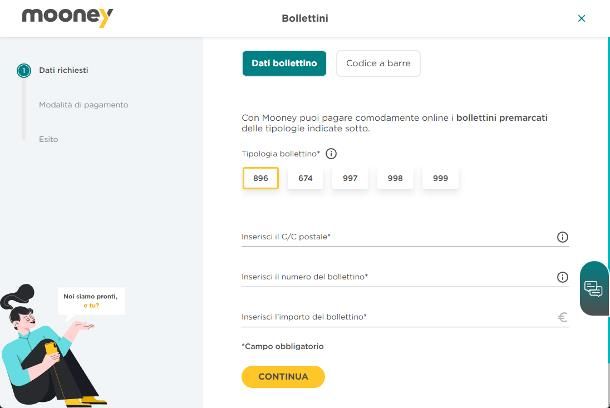 Come pagare un bollettino online