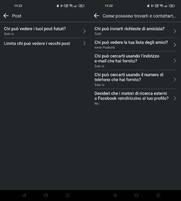 Come rendere il profilo privato su Facebook