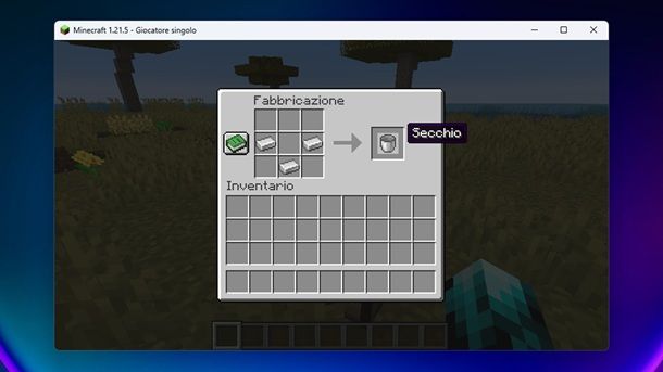 Secchio Minecraft Java