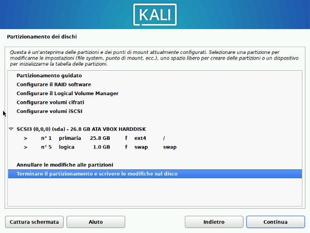 Come installare Kali Linux su VirtualBox