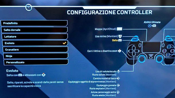 Migliori impostazioni controller Apex PS4