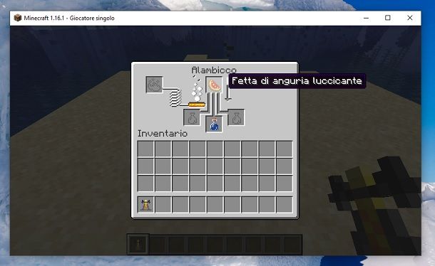 Fetta anguria luccicante Minecraft