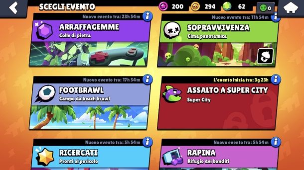 Eventi Brawl Stars