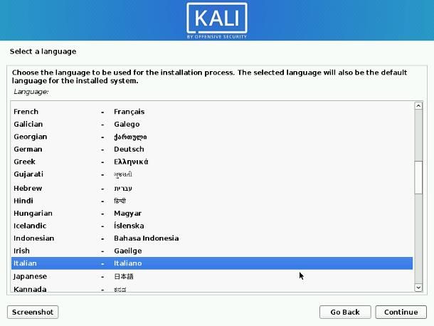 kali linux virtualbox download