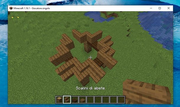 Scalini esterno Minecraft