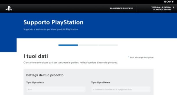 Sito di PlayStation