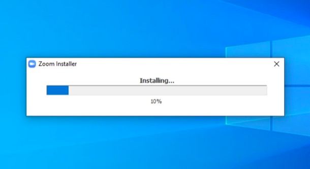 Installare Zoom in italiano su Windows