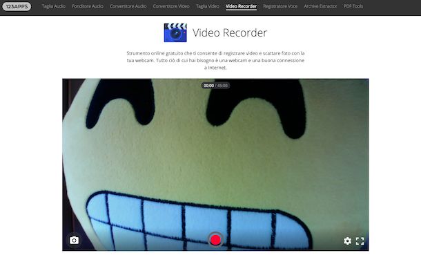 Video Recorder di 123apps