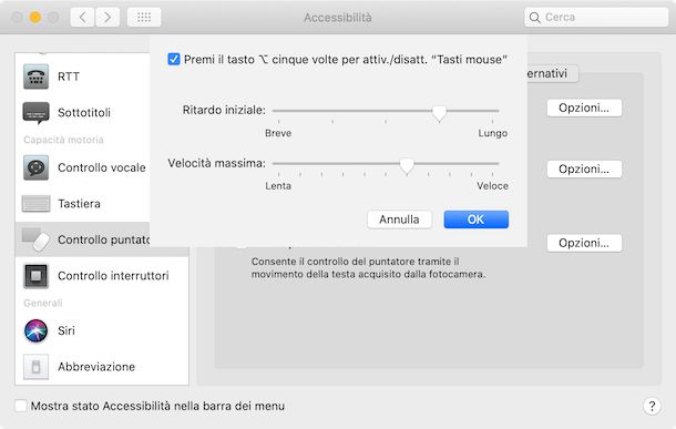 Accessibilità macOS