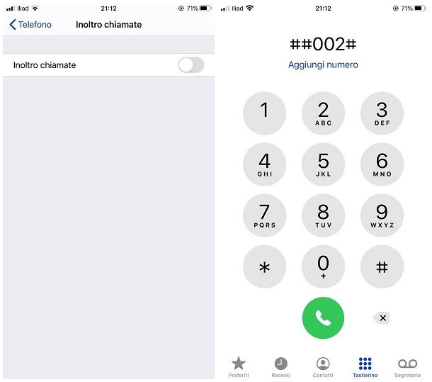 Come disattivare il blocco delle chiamate